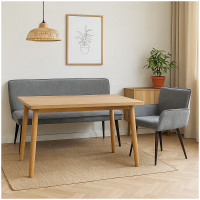 HTI-Living Mesilla Blaugrau Polsterbank HTI-Living Mesilla Blaugrau Polsterbank