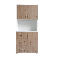 HTI-Living Blanca Küchenschrank Weiß Artisaneiche HTI-Living Blanca Küchenschrank Weiß Artisaneiche