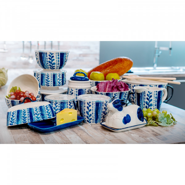 neuetischkultur Landhaus Suppentasse 0,5 Liter mit Deckel