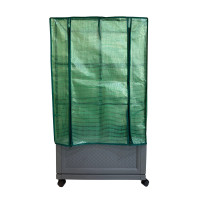 HTI-Living Nessa 60x30 cm Pflanzkübel mit Rankgitter und Folienabdeckung HTI-Living Nessa 60x30 cm Pflanzkübel mit Rankgitter und Folienabdeckung