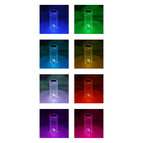 HTI-Living Kristall LED Tischlampe