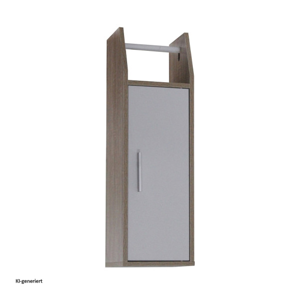 Toilettenpapierhalter Leto Leto braun, weiß