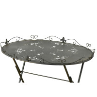 Vorschau: HTI-Living Lily Beistelltisch Rostoptik Vorschau: HTI-Living Lily Beistelltisch Rostoptik