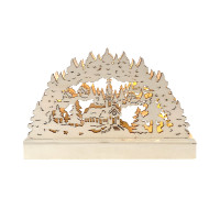 HTI-Living Verschneite Kirche Leuchtbogen HTI-Living Verschneite Kirche Leuchtbogen