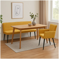 HTI-Living Mesilla Gelb Polsterbank HTI-Living Mesilla Gelb Polsterbank