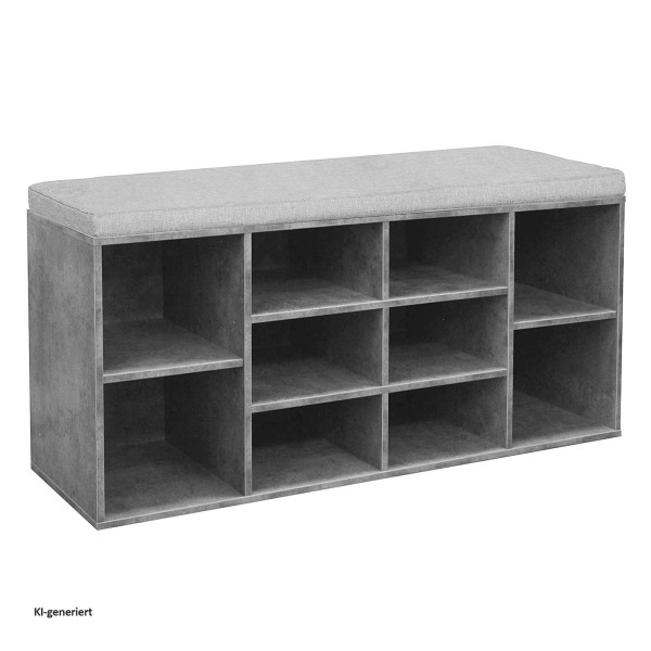Schuhbank Katja4 L beton