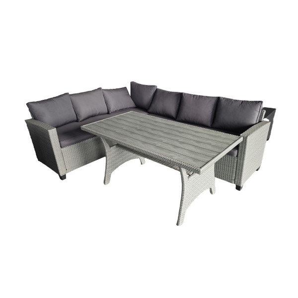 HTI-Living Alexandria Outdoor Sofa mit Tisch