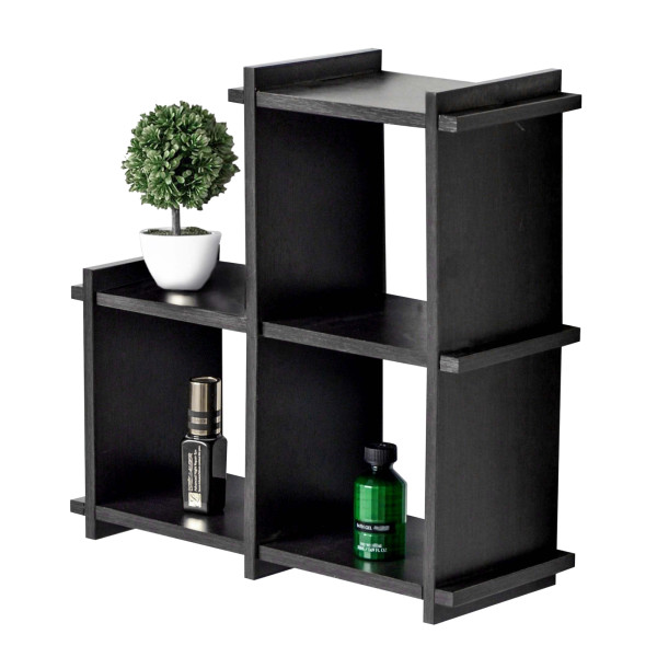 HTI-Living Altona Schwarz Wandregal