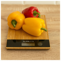 HTI-Living stilvoll für Ihre Küche Digitale Küchenwaage aus Bambus HTI-Living stilvoll für Ihre Küche Digitale Küchenwaage aus Bambus