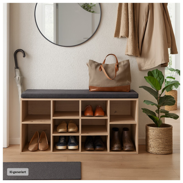 Schuhbank Katja L Artisaneiche