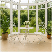 HTI-Line Lani Weiß Tischgruppe HTI-Line Lani Weiß Tischgruppe