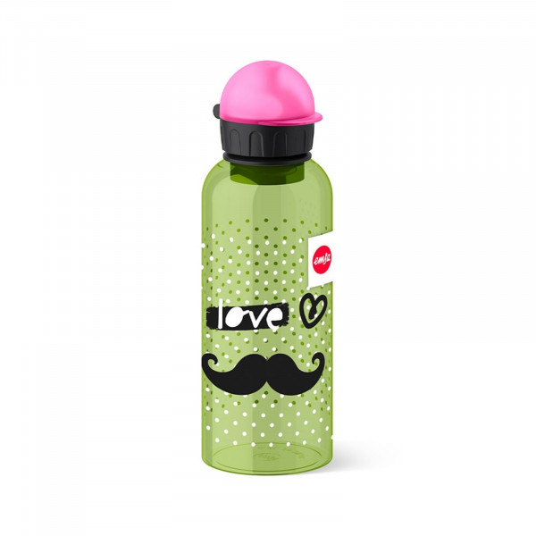 Emsa Teens Moustache Kindertrinkflasche