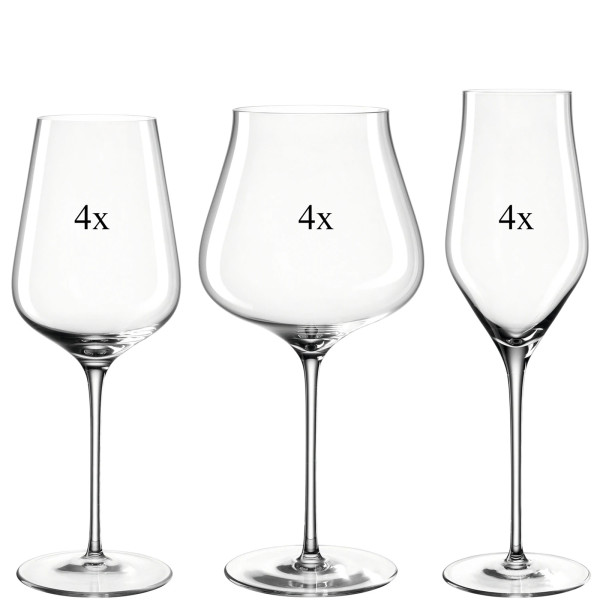 Leonardo BRUNELLI Kelchgläser 12-teilig