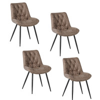 HTI-Living Loryn Antikhellbraun Esszimmerstuhl 4er Set HTI-Living Loryn Antikhellbraun Esszimmerstuhl 4er Set