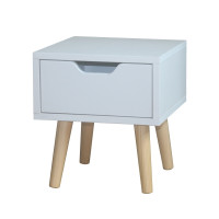 HTI-Living Thekla Weiß Nachttisch 1 Schublade HTI-Living Thekla Weiß Nachttisch 1 Schublade