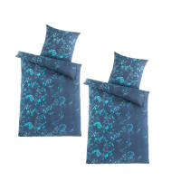 HTI-Living Petrol/Blau Mikrofaser Flausch Bettwäsche 2 Sets HTI-Living Petrol/Blau Mikrofaser Flausch Bettwäsche 2 Sets