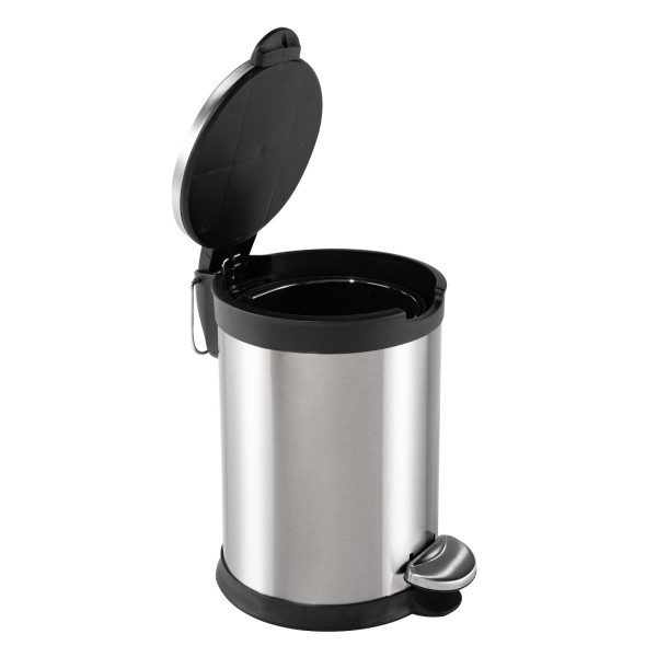 HTI-Living Jannik 5 Liter Treteimer Edelstahl