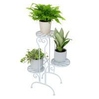 HTI-Living Blumentreppe im Vintage-Stil mit 3 Ebenen Pflanzenständer CELIA HTI-Living Blumentreppe im Vintage-Stil mit 3 Ebenen Pflanzenständer CELIA