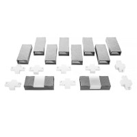 HTI-Living Brick 10-teilig Grau Beetumrandung Nessa Solar HTI-Living Brick 10-teilig Grau Beetumrandung Nessa Solar