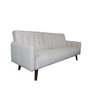 HTI-Living Elouisa Grau Sofa mit Knopfsteppung HTI-Living Elouisa Grau Sofa mit Knopfsteppung