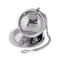 KÜchenprofi aus Edelstahl Teesieb mit Ablage KÜchenprofi aus Edelstahl Teesieb mit Ablage