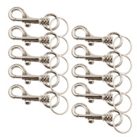 HTI-Living 10er Set Karabinerhaken HTI-Living 10er Set Karabinerhaken