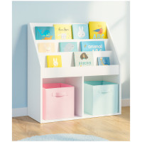 HTI-Living Bücherregal für Kinderzimmer Weiß Kinderregal Aufbewahrungsregal mit 5 Fächern HTI-Living Bücherregal für Kinderzimmer Weiß Kinderregal Aufbewahrungsregal mit 5 Fächern