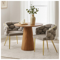 HTI-Living Alsen Gold Braun Stuhl HTI-Living Alsen Gold Braun Stuhl