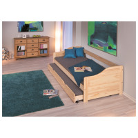 HTI-Living Kinderbett mit Auszug Bett 90 x 200 cm HTI-Living Kinderbett mit Auszug Bett 90 x 200 cm
