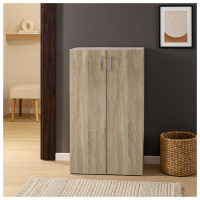 HTI-Living Nina Sonoma Kommode mit 3 Regalfächern HTI-Living Nina Sonoma Kommode mit 3 Regalfächern