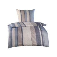HTI-Living Microfaser Streifen Blau Bettwäsche 2-teilig 135 x 200 HTI-Living Microfaser Streifen Blau Bettwäsche 2-teilig 135 x 200