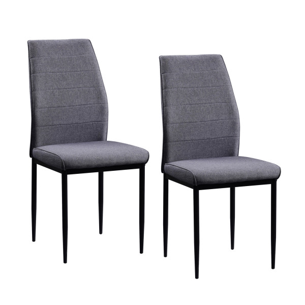 Stuhl Madison Webstoff 2er Set