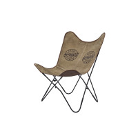 HTI-Living Canvas Braun Sessel HTI-Living Canvas Braun Sessel